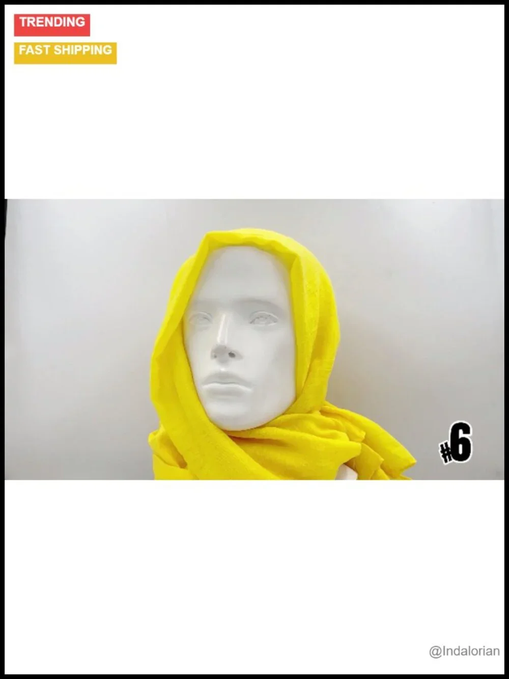 Lightweight Polyester Fashion Scarf Shawl Wrap